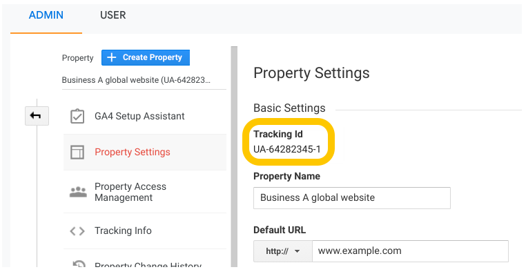 How Do I Find My Google Analytics Tracking ID RollWorks